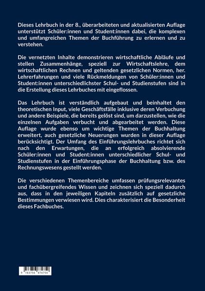 Produktbild: Grundlagen des Rechnungswesens: Einf&uuml;hrung in die Buchhaltung