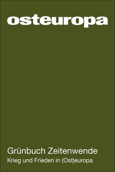 Produktbild: Osteuropa 75 (2025) 08&ndash;09