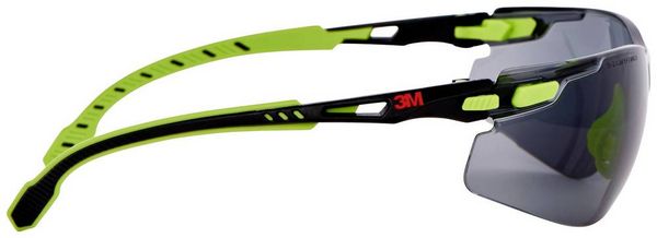 Produktbild: 3M Solus S1202SGAF Schutzbrille mit Antibeschlag-Schutz Gr&uuml;n, Schwarz EN 166 DIN 166