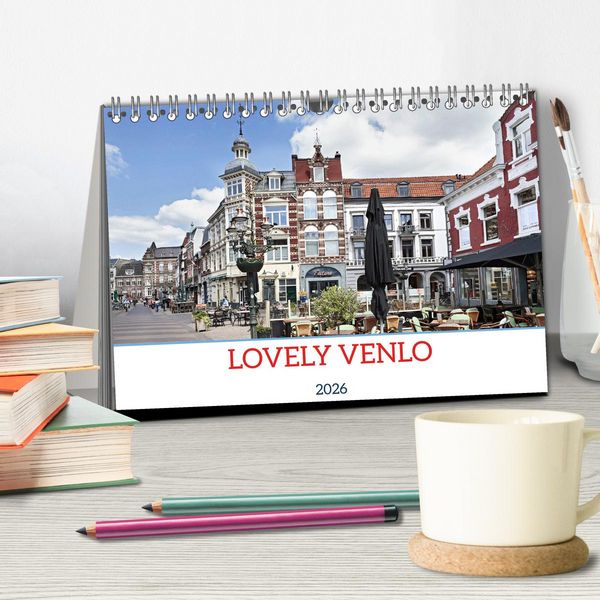 Produktbild: LOVELY VENLO (Desk Calendar 2026 DIN A5 landscape), CALVENDO 12 Month DeskCalendar