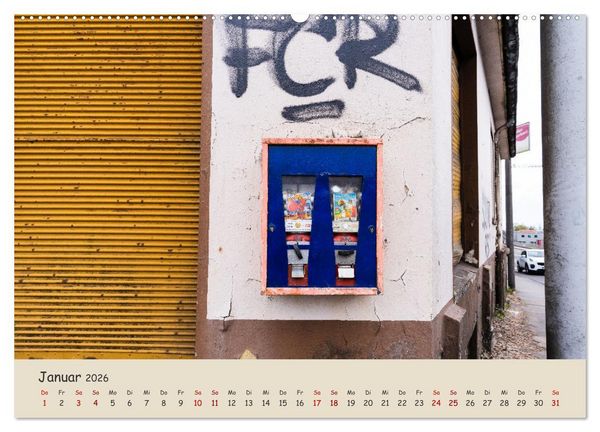 Produktbild: Kaugummiautomaten (hochwertiger Premium Wandkalender 2026 DIN A2 quer), Kunstdruck in Hochglanz