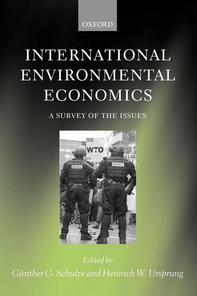Produktbild: International Environmental Economics, a Urvey of the Issues