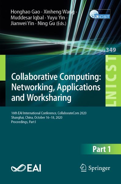 Produktbild: Collaborative Computing: Networking, Applications and Worksharing