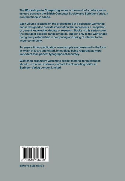 Produktbild: Semantics for Concurrency