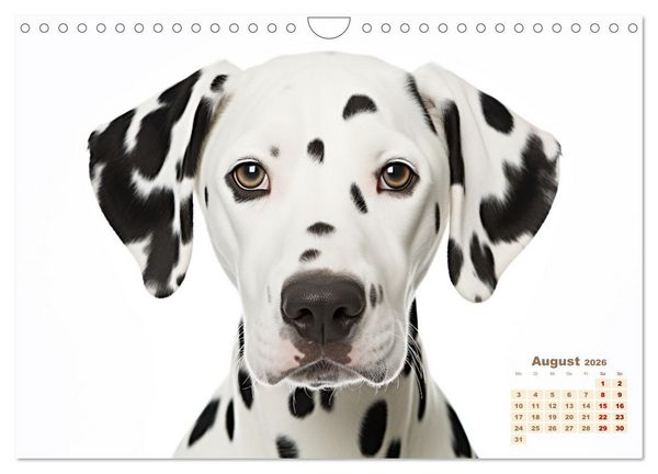 Produktbild: Wei&szlig;e Tierwelt (Wandkalender 2026 DIN A4 quer), CALVENDO Monatskalender