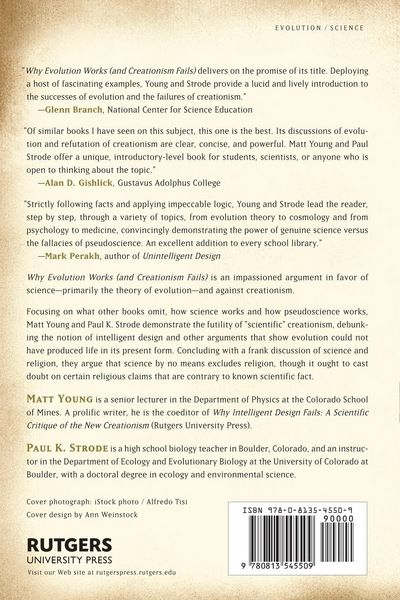 Produktbild: Why Evolution Works (and Creationism Fails)
