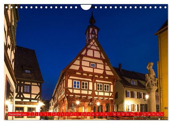 Produktbild: M&uuml;hlheim an der Donau (Wandkalender 2027 DIN A4 quer), CALVENDO Monatskalender