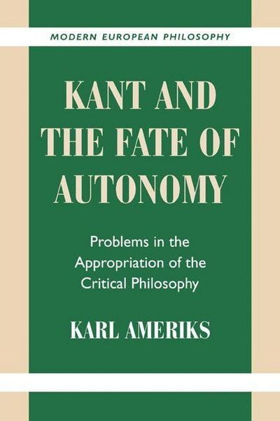 Produktbild: Kant and the Fate of Autonomy