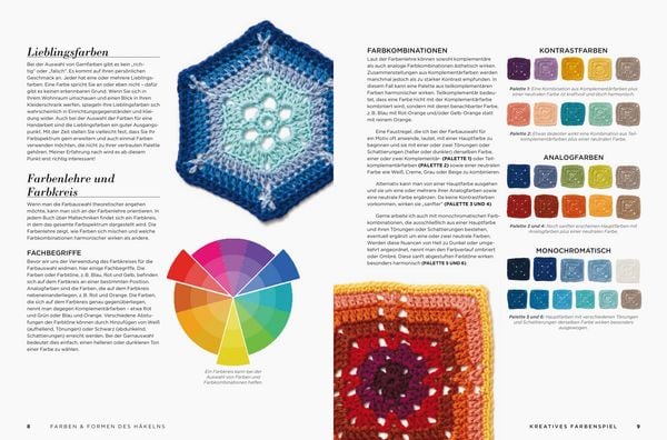 Produktbild: Farben und Formen des H&auml;kelns