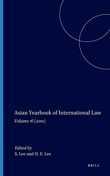 Produktbild: Asian Yearbook of International Law, Volume 16 (2010)