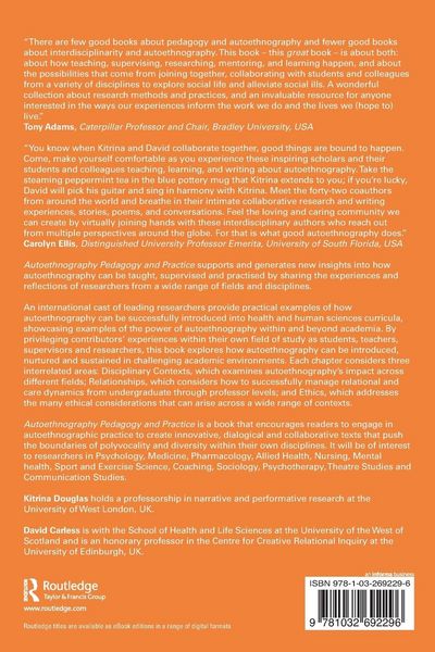 Produktbild: Autoethnography Pedagogy and Practice