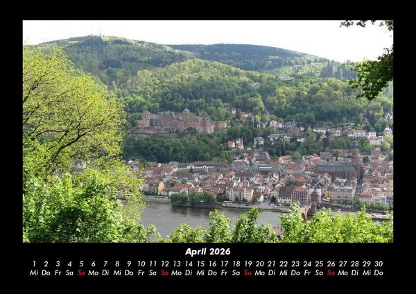Produktbild: Berge 2026 Fotokalender DIN A3