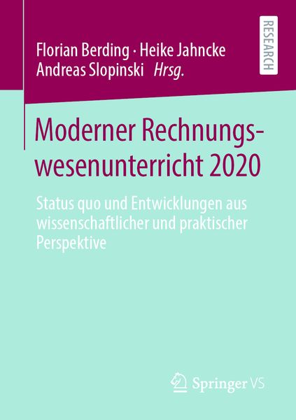 Produktbild: Moderner Rechnungswesenunterricht 2020