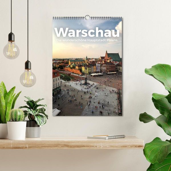 Produktbild: Warschau - Die wundersch&ouml;ne Hauptstadt Polens. (Wandkalender 2026 DIN A3 hoch), CALVENDO Monatskalender