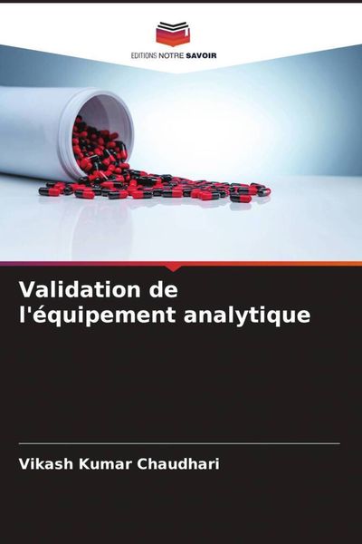 Produktbild: Validation de l'&eacute;quipement analytique