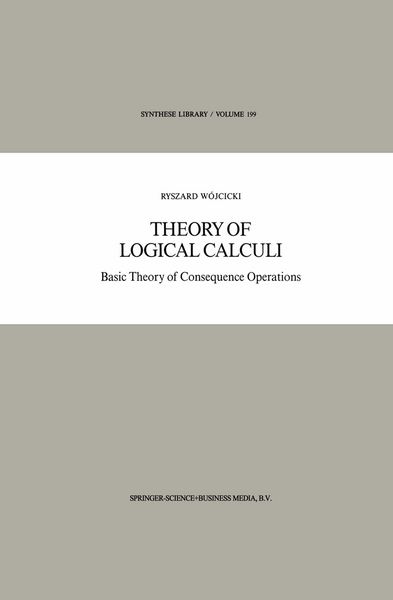 Produktbild: Theory of Logical Calculi