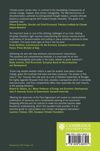 Produktbild: The Macroeconomics of Decarbonisation