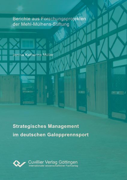 Produktbild: Strategisches Management im deutschen Galopprennsport