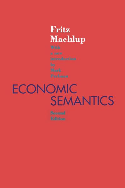 Produktbild: Economic Semantics