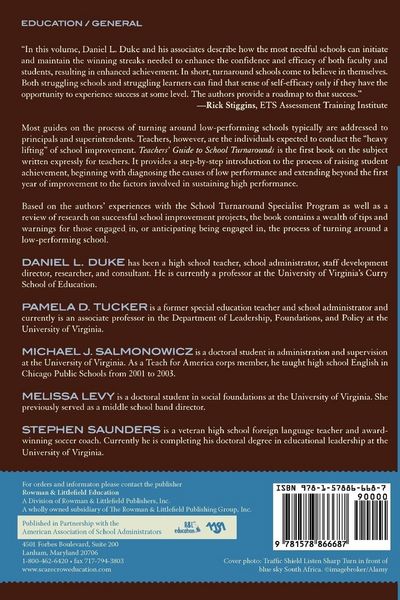 Produktbild: Teachers' Guide to School Turnarounds