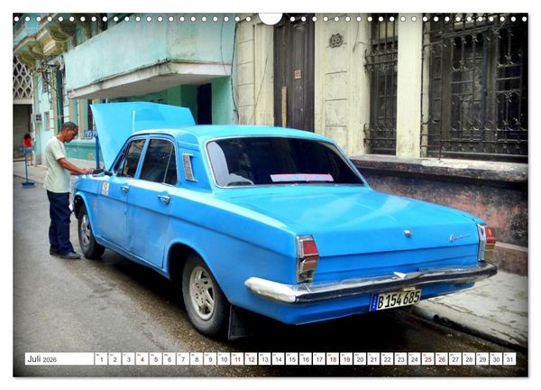 Produktbild: BEST OF WOLGA - Der sowjetische Oldtimer GAZ-24 (Wandkalender 2026 DIN A3 quer), CALVENDO Monatskalender