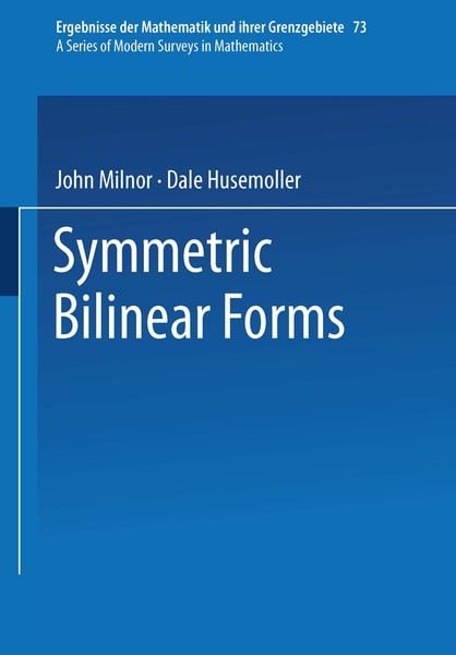 Produktbild: Symmetric Bilinear Forms