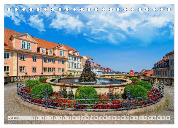 Produktbild: Th&uuml;ringen Impressionen (Tischkalender 2026 DIN A5 quer), CALVENDO Monatskalender