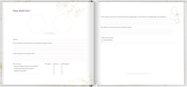 Produktbild: Unsere Hochzeit - G&auml;stebuch