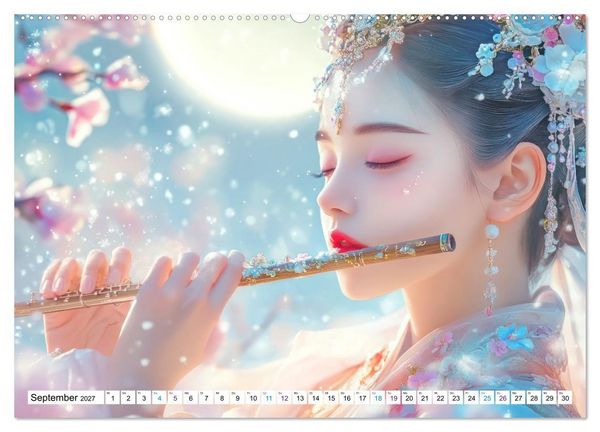 Produktbild: Winterm&auml;rchen - Der fantastischen Art (hochwertiger Premium Wandkalender 2027 DIN A2 quer), Kunstdruck in Hochglanz