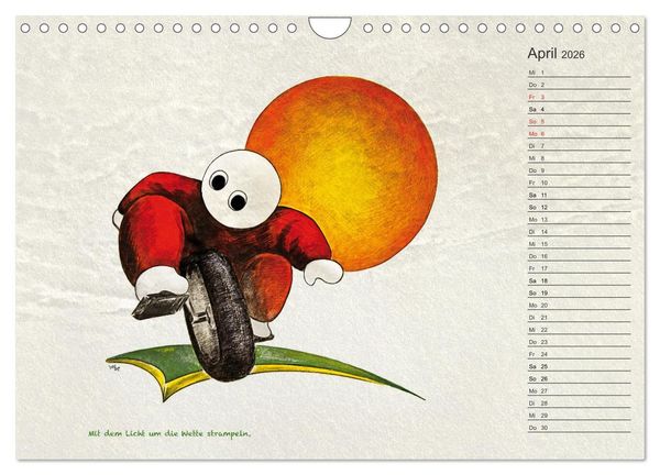 Produktbild: Schilcher tr&auml;umt ... (Wandkalender 2026 DIN A4 quer), CALVENDO Monatskalender