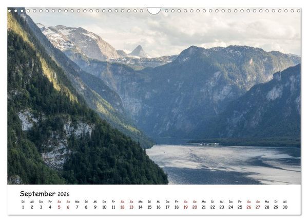 Produktbild: Bergpixels Wanderlust (Wandkalender 2026 DIN A3 quer), CALVENDO Monatskalender