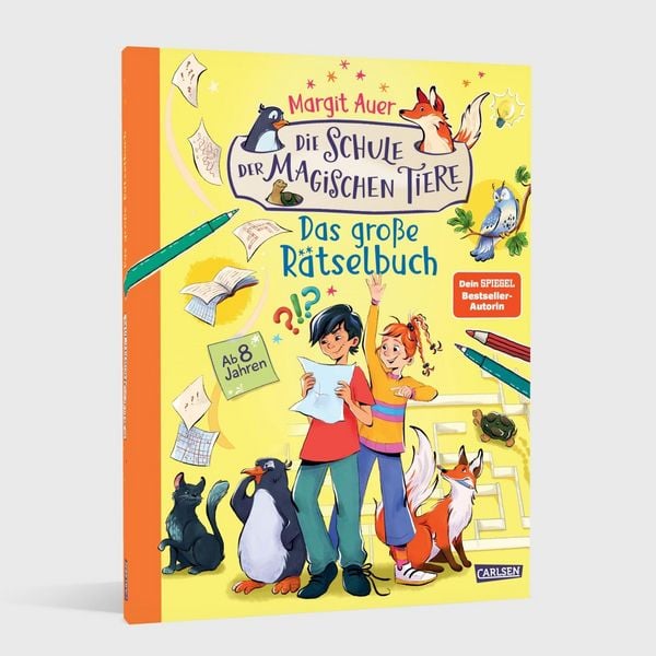 Produktbild: Die Schule der magischen Tiere Besch&auml;ftigung: Das gro&szlig;e R&auml;tselbuch