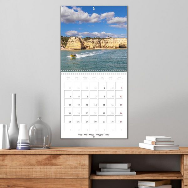 Produktbild: Algarve - Portugal's picturesque coastal landscapes (Wall Calendar 2026 12 &times; 12 Inch) CALVENDO 12 Month Wall Calendar