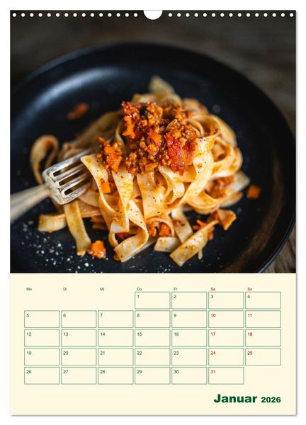 Produktbild: Vegetarische Vier Jahreszeiten (Wandkalender 2026 DIN A3 hoch), CALVENDO Monatskalender
