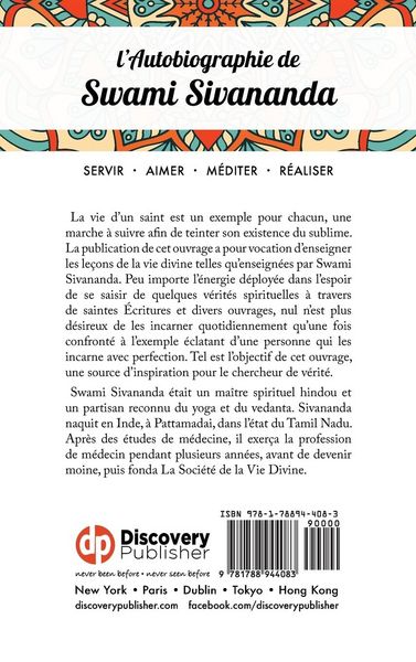 Produktbild: L'Autobiographie de Swami Sivananda