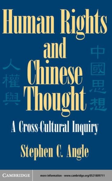 Produktbild: Human Rights in Chinese Thought