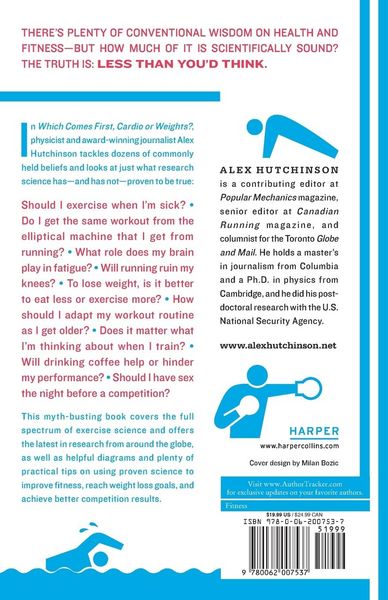Produktbild: Which Comes First, Cardio or Weights?