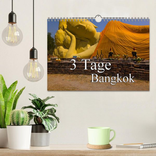 Produktbild: 3 Tage Bangkog (Wandkalender 2026 DIN A4 quer), CALVENDO Monatskalender