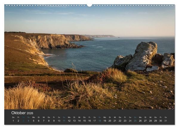 Produktbild: Bretagne - Land am Meer (Wandkalender 2026 DIN A2 quer), CALVENDO Monatskalender