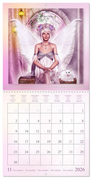 Produktbild: Heavenly Angels (Wall Calendar 2026 12 &times; 12 Inch) CALVENDO 12 Month Wall Calendar