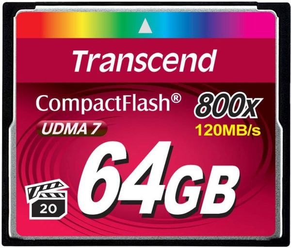 Transcend Premium 800x CF-Karte 64GB