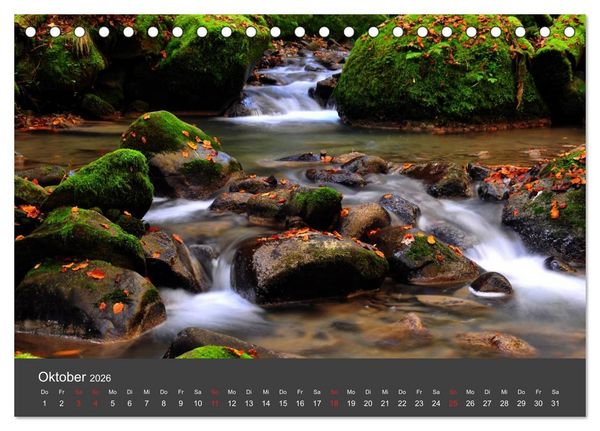 Produktbild: Romantisches Allg&auml;u (Tischkalender 2026 DIN A5 quer), CALVENDO Monatskalender