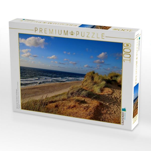 Produktbild: CALVENDO Puzzle Blick von der "Uwe D&uuml;ne" nach Kampen | 1000 Teile Lege-Gr&ouml;&szlig;e 64x48cm Foto-Puzzle f&uuml;r gl&uuml;ckliche Stunden