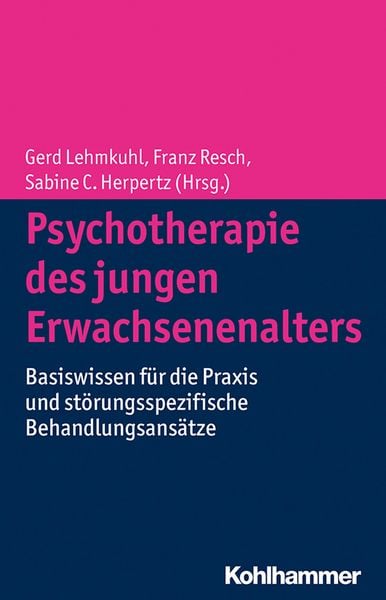 Produktbild: Psychotherapie des jungen Erwachsenenalters