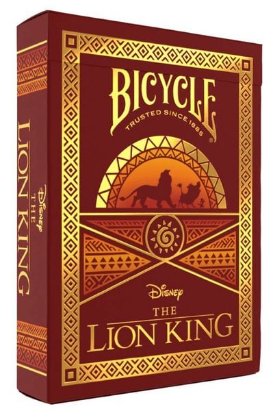 Produktbild: Bicycle Disney - Lion King (K&ouml;nig der L&ouml;wen), 54 Karten (inkl. 2 Joker)