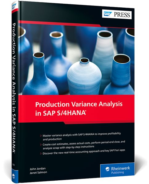 Produktbild: Production Variance Analysis in SAP S/4HANA