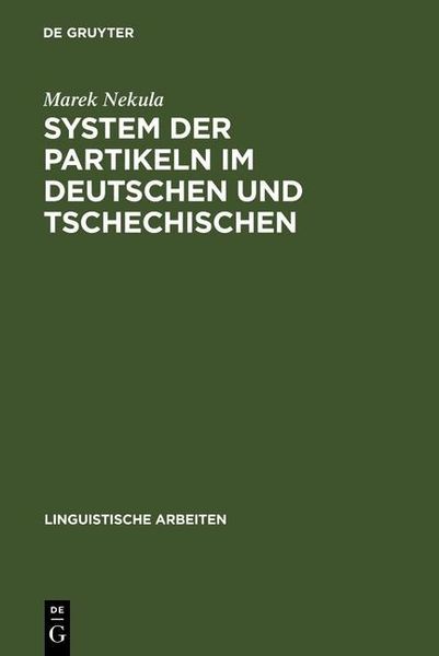 Produktbild: System der Partikeln im Deutschen und Tschechischen