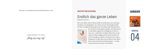 Produktbild: eat.READ.sleep Tageskalender 2027