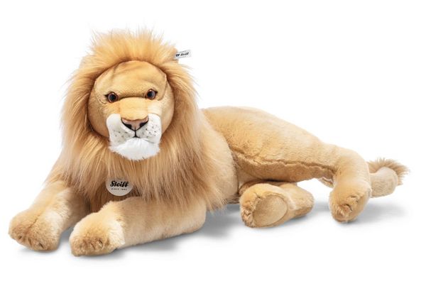Produktbild: Steiff 065170 - Leo L&ouml;we, liegend, beige, Webpelz, 65 cm