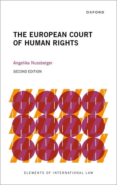 Produktbild: The European Court of Human Rights